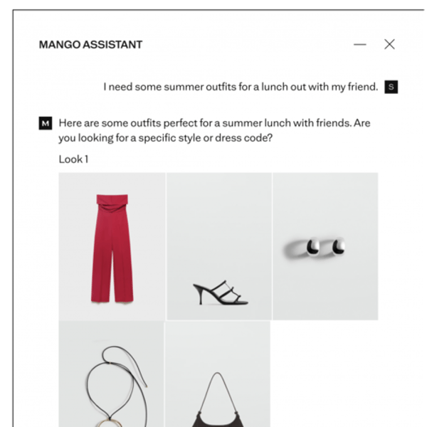 Mango boosts AI offer with new Mango Stylist personalisation tool