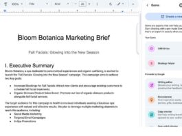 Google Rolls Out Customizable Gemini 'Gems' in Gmail, Documents, Sheets and More
