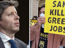 Protesters rally outside of OpenAI CEO Sam Altman's San Francisco home for praising President Donald Trump, 'Big Beautiful Bill'