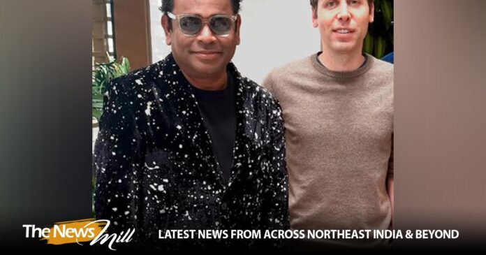 AR Rahman meets OpenAI CEO Sam Altman, discusses use of AI tools to uplift Indian minds