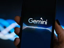 Gemini on a mobile phone