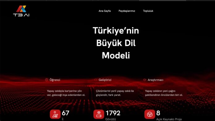 391445.jpg Beta version of 1st Turkish large language model T3AI launched