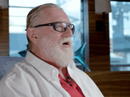 Gabe Newell in the 20th Anniversary Half-Life 2 Documentary.