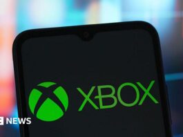 Xbox logo displayed on a smartphone screen