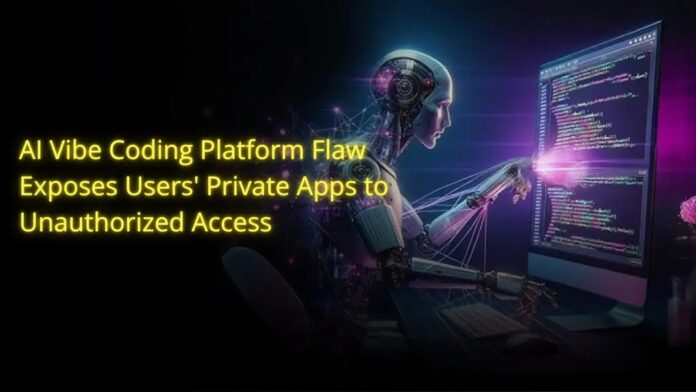 Critical AI Vibe Coding Platform Flaw Exposes Users' Private Apps to Unauthorized Access