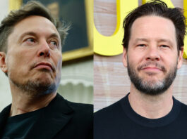 Elon Musk and Ike Barinholtz