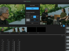 AI Virtual Camera video input and output.