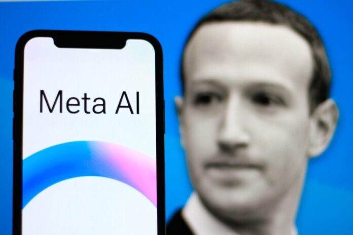 In-This-Photo-The-Logo-Of-Meta-Ai-Is-Dis.jpeg After OpenAI And Google, Mark Zuckerberg Sets Sights On This 50-Person Startup, Offering Billions To Lure Top Talent: Report - Alphabet (NASDAQ:GOOGL), Apple (NASDAQ:AAPL)