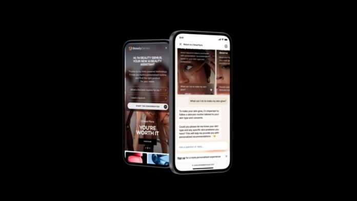 Beauty Genius, L'Oréal's Generative AI-powered priduct insights and recommendations tool, is going wide.
