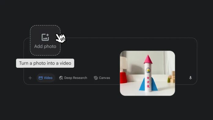 Len6FD2nLReaVJ3XKyDAan.jpg Google's Gemini receives photo-to-video capabilities for subscribers.