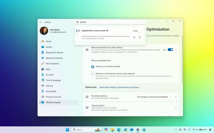Windows 11 Settings AI agent