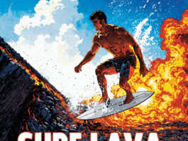Amuse AI art crop Surf Lava