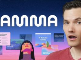 AI-powered design platform Gamma for creating stunning visuals