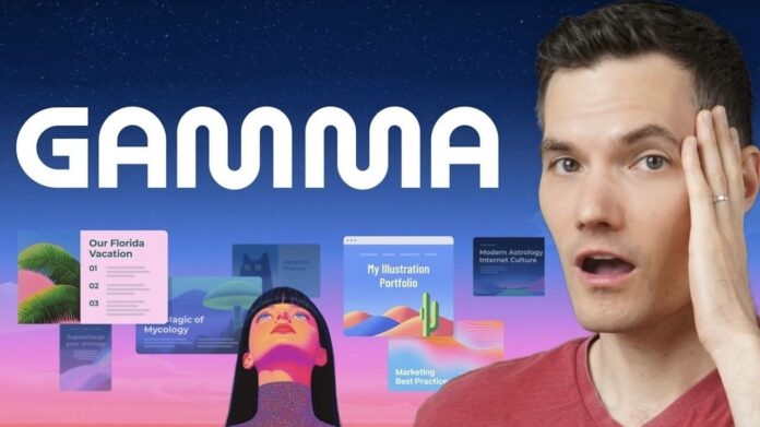 AI-powered design platform Gamma for creating stunning visuals