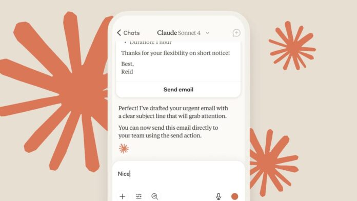 claude.jpg You can use Claude AI's mobile app to draft emails, texts, and calendar events now - here's how