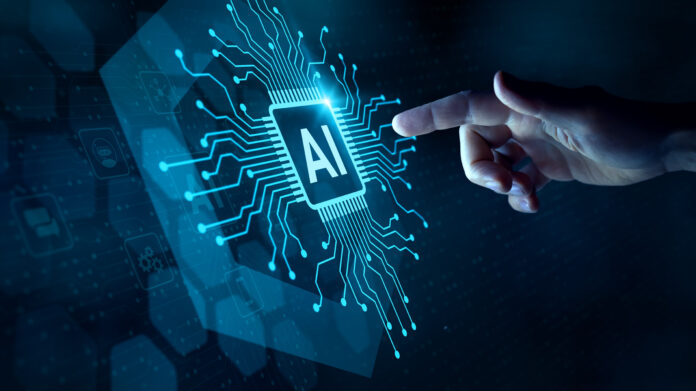 cuJ2nHdA2cLngX4bhsHsye.jpg A hand reaching out to touch a futuristic rendering of an AI processor.