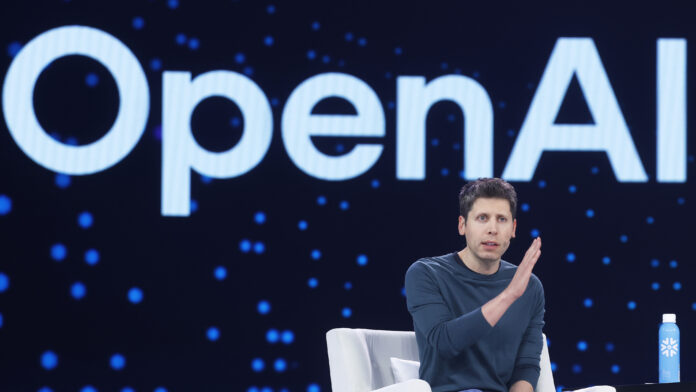frrX8VkrVxzT6269SRCLkG.jpg SAN FRANCISCO, CALIFORNIA - JUNE 02: Open AI CEO Sam Altman speaks during Snowflake Summit 2025 at Moscone Center on June 02, 2025 in San Francisco, California. Snowflake Summit 2025 runs through June 5th. (Photo by Justin Sullivan/Getty Images)
