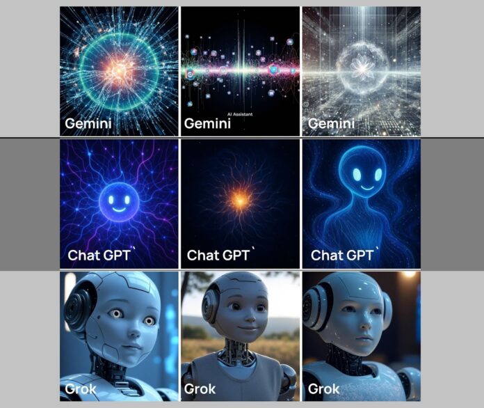 gemini-chatgpt-grok-visualizing-themselves.jpg Surprising Self-Portraits from ChatGPT, Gemini, and Grok