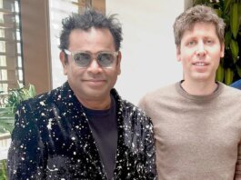 AR Rahman meets OpenAI CEO Sam Altman to discuss AI-powered virtual band ‘Secret Mountain’