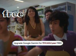 Google’s new ad touts free Gemini Pro for Indian students