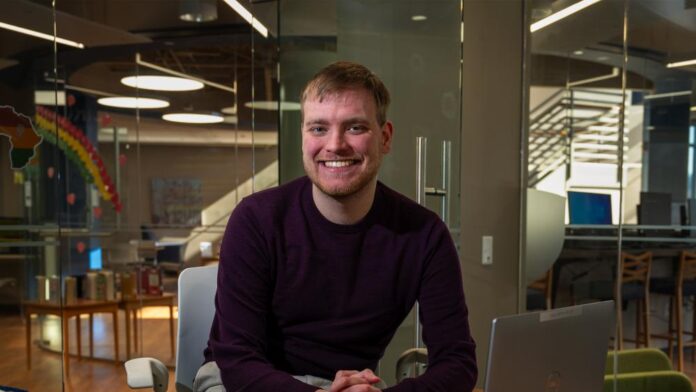 nicholas-gahman_2400x1800.jpg Master of AI grad begins ‘dream job’ in space industry as AI research engineer
