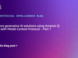 Enhance generative AI solutions using Amazon Q index with Model Context Protocol – Part 1