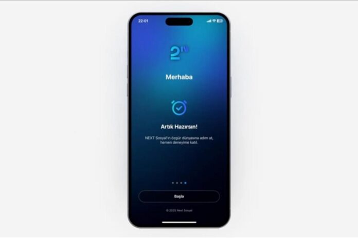 turkiyes-new-ai-powered-social-media-app-next-teknofest-sosyal-tops-charts-3204592.jpg Photo shows NEXT Teknofest Sosyal app on a mobile phone screen, accessed on July 23, 2025. (AA Photo)