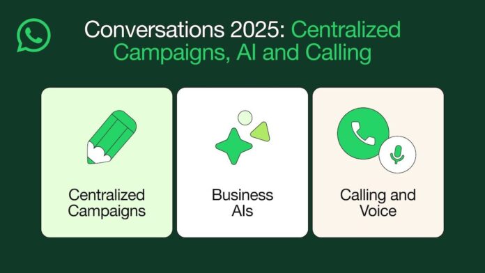 Meta unveils unified campaign tools and AI features for WhatsApp business users