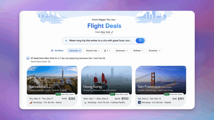 Google's Using AI to Help You Find Cheap Flights
