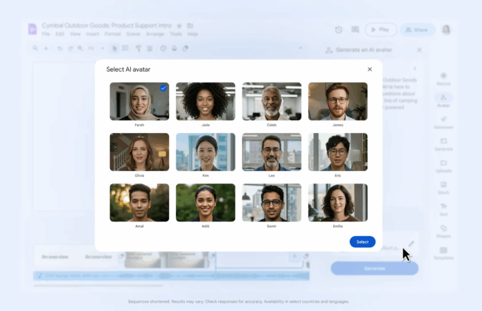 1756376747_1.png Google Brings AI-Powered Avatars to Its Video Tool While Opening Access to Casual Users