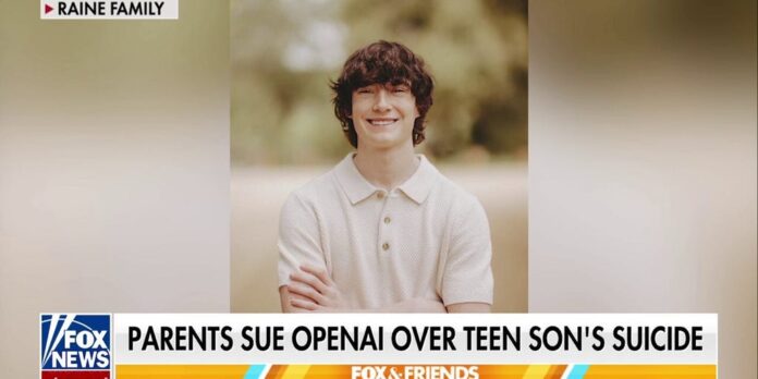 1756473050_image.jpg Parents sue OpenAI, Sam Altman over teen's suicide: 'Going to be a legal reckoning' - Fox News