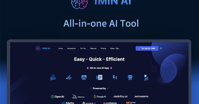 Got a minute? That’s all you need for this comprehensive AI tool – now $80 (Reg. $540)
