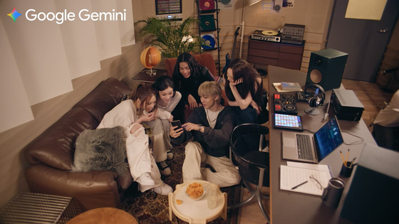 A joint campaign by Google Korea and coed K-pop quintet Allday Project [GOOGLE KOREA]