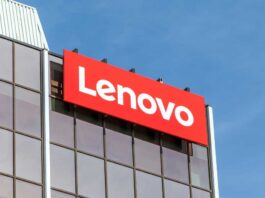 Lenovo logo office