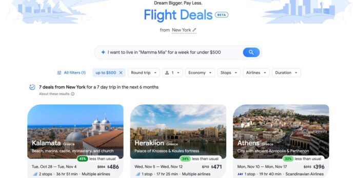689f872fcfc04e97619b84dc.jpeg I Used Google's New Flight Plans to Map Out Movie-Inspired Trips