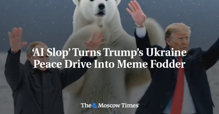 ‘AI Slop’ Turns Trump’s Ukraine Peace Drive Into Meme Fodder
