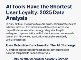 AI Tools Have the Shortest User Loyalty (2025)