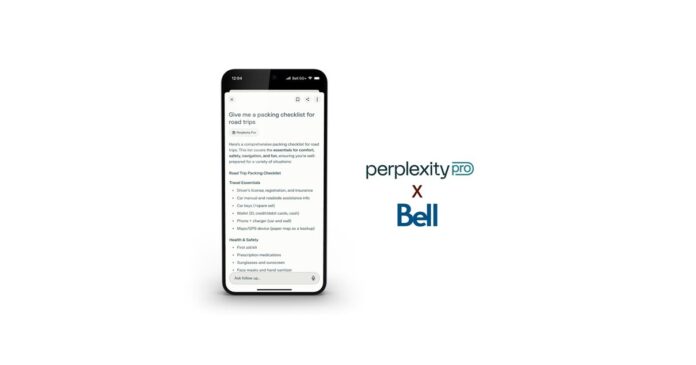 Bell partners with Perplexity to bring advanced AI search tools to customers