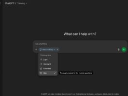 OpenAI tests new tools for effort control and chat branching