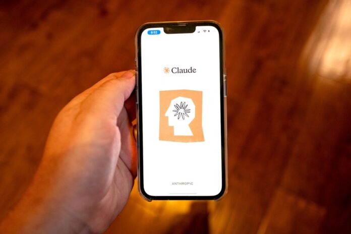 GettyImages-2159671948.jpg Anthropic Claude logo on mobile