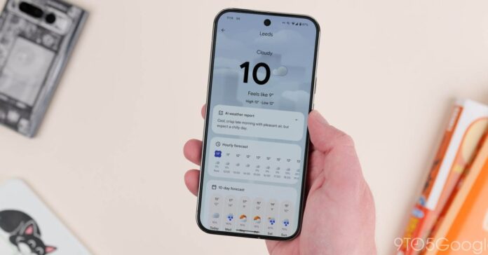 Pixel-Weather-1.jpg Google is bringing AI Weather Reports to the Pixel 8 and Pixel 8a
