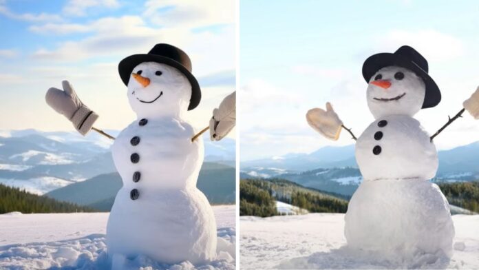 Spot Which Snowman Is Fake? You Have 15 Seconds To Solve This IQ Challenge!