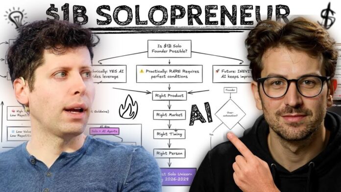 AI tools empowering solo entrepreneurs to build billion-dollar businesses