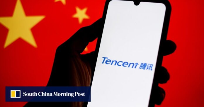 c6fa7aa8-5594-4524-8d2f-8b453fb4c1b0_554990dc.jpg Tencent counts on demand for Chinese AI tools to lift overseas cloud computing business