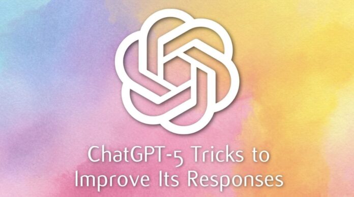 Illustration showing ChatGPT-5 prompt hacks using trigger words and constraints for clearer AI responses