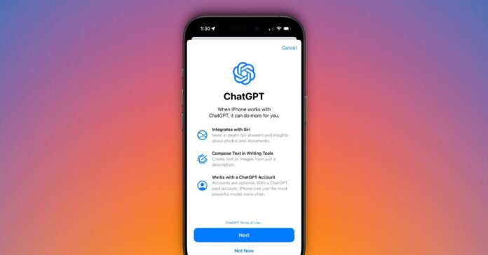 Here's when ChatGPT integration within Apple Intelligence will use GPT-5