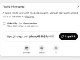 OpenAI is removing ChatGPT conversations from Google