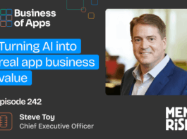 Turning AI into real app business value with Steve Toy, Chief Executive Officer at Memrise