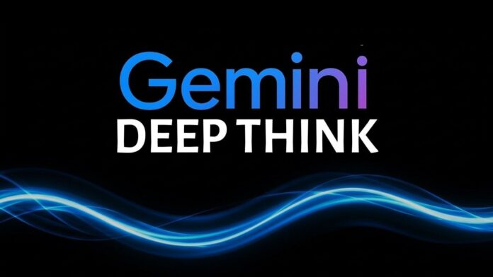 Gemini Deep Think AI model designed for solving complex problems