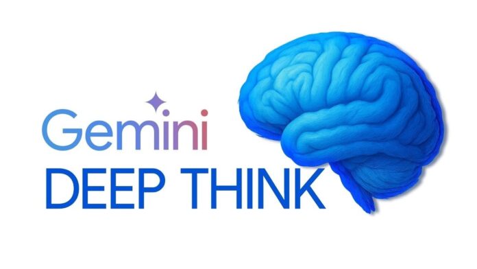Gemini Deep Think AI solving intricate math problems with precision